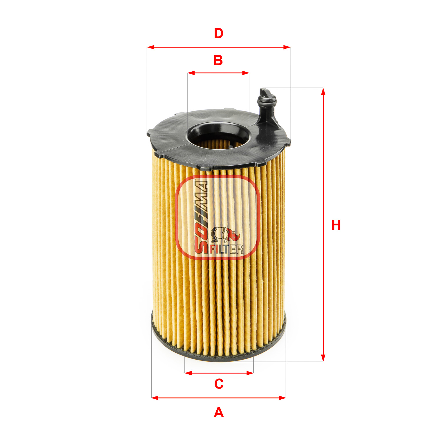 Sofima Oliefilter S 5141 PE