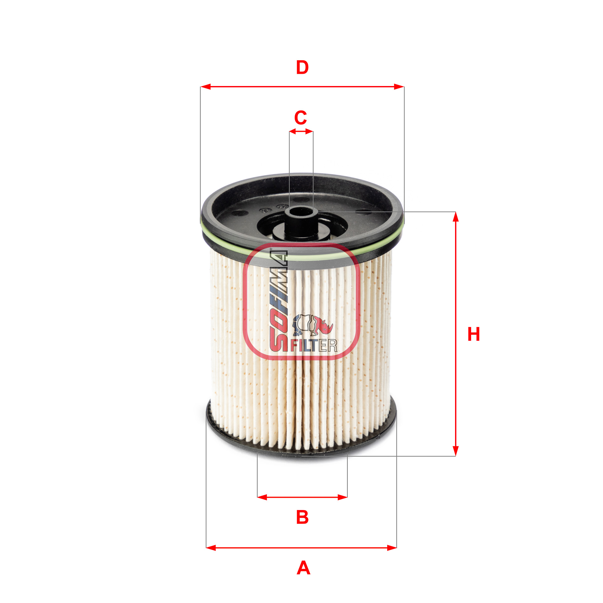 Sofima Brandstoffilter S 6122 NE