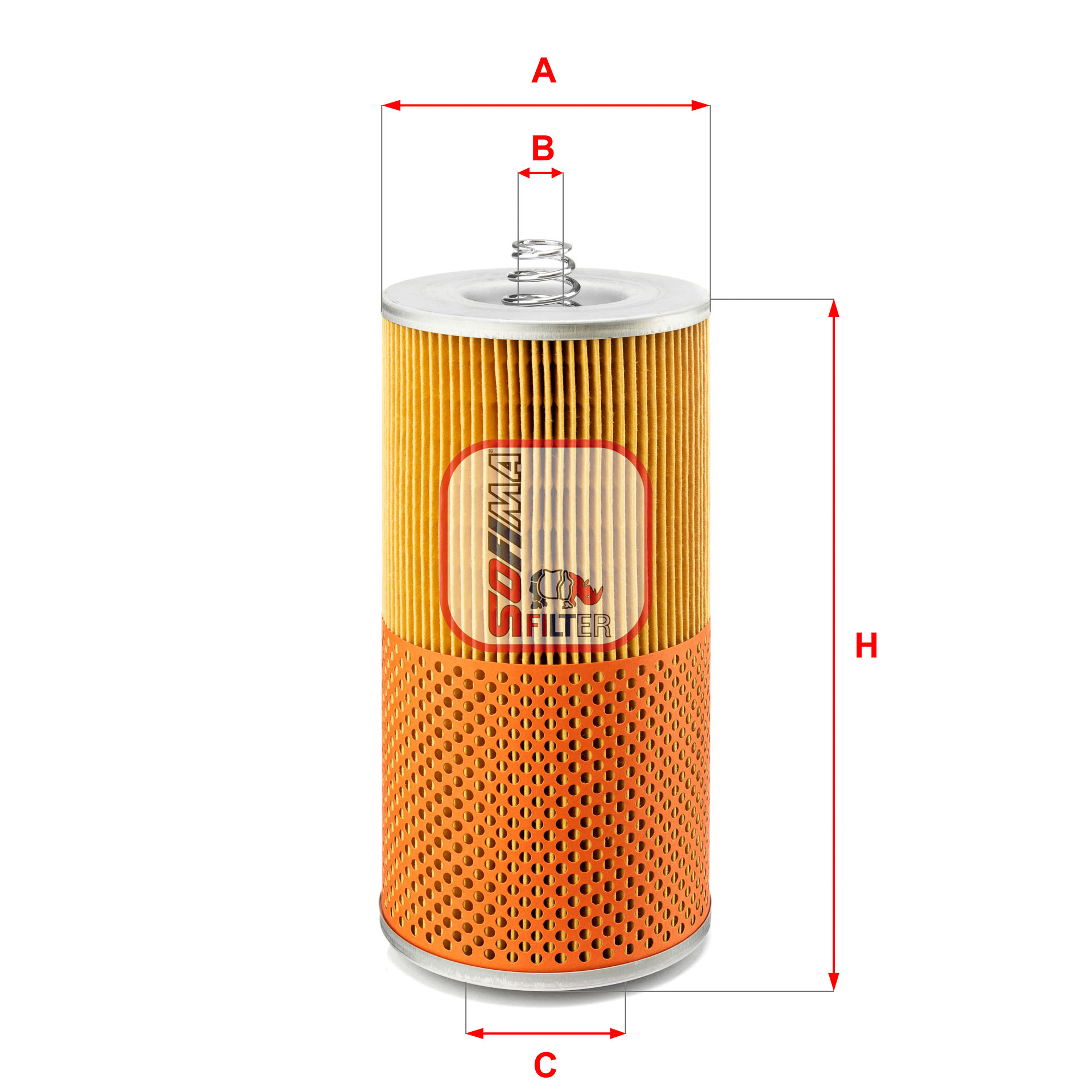 Sofima Oliefilter S 7261 PO