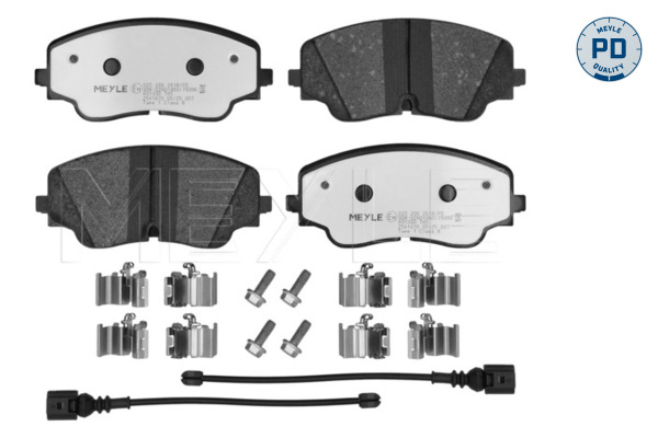Meyle Remblokkenset, schijfrem 025 206 2618/PD