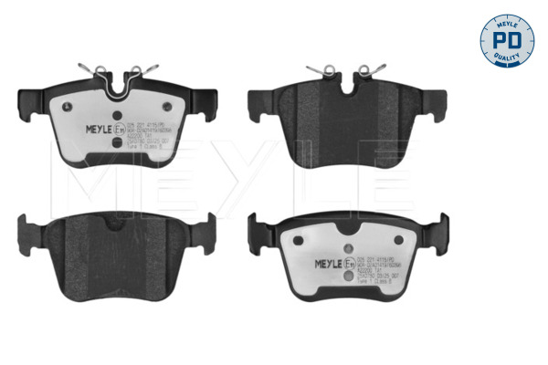 Meyle Remblokkenset, schijfrem 025 221 4115/PD