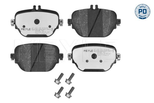 Meyle Remblokkenset, schijfrem 025 226 0218/PD