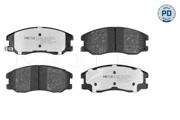 Meyle Remblokkenset, schijfrem 025 245 1016/PD