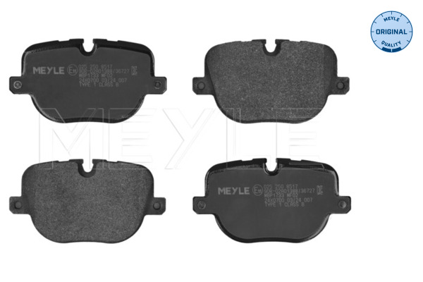 Meyle Remblokset 025 250 8517