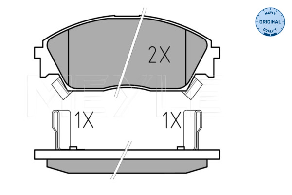 Meyle Remblokset 025 213 2215/W