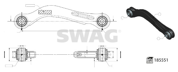 Swag Draagarm 33 10 9967