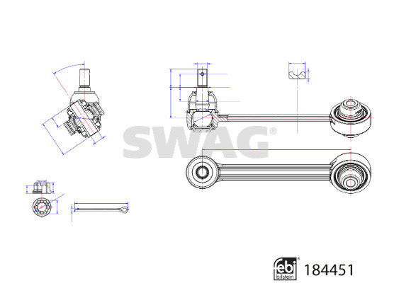 Swag Draagarm 33 11 0084