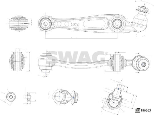 Swag Draagarm 33 11 0332