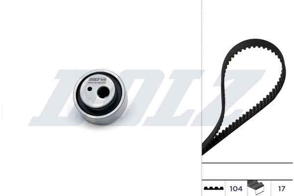 Dolz Distributieriem kit SKD006