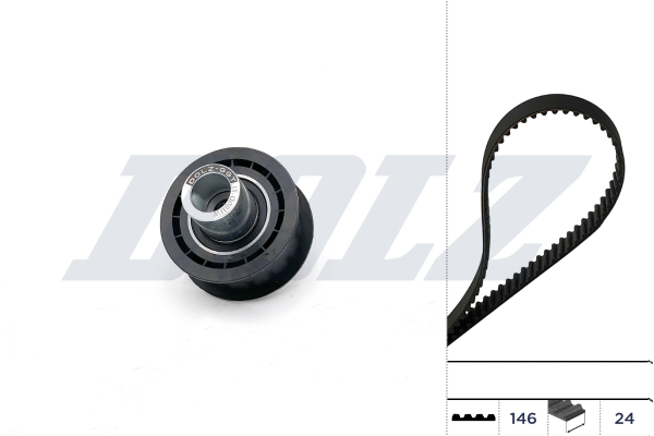 Dolz Distributieriem kit SKD020