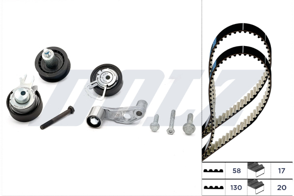 Dolz Distributieriem kit SKD035