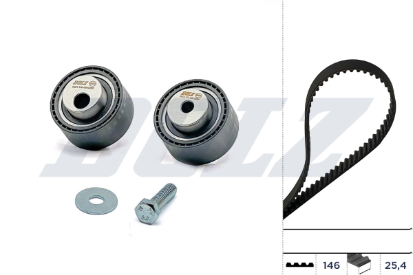 Dolz Distributieriem kit SKD076