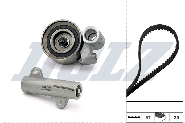 Dolz Distributieriem kit SKD243