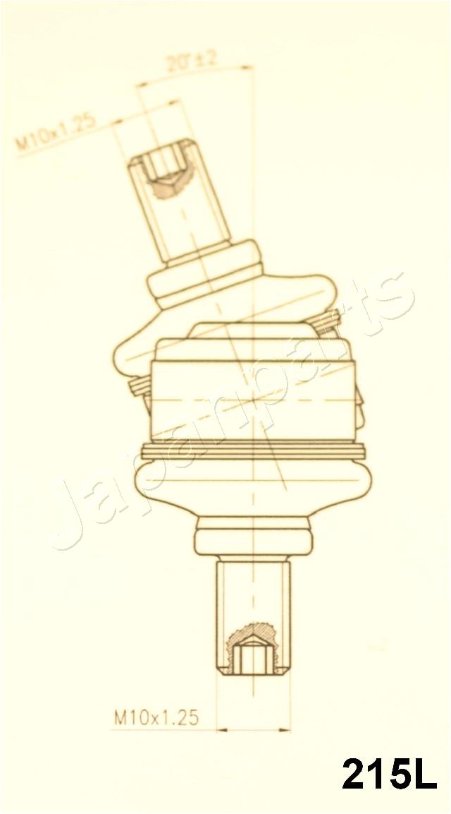 Japanparts Stabilisator, chassis SI-215L