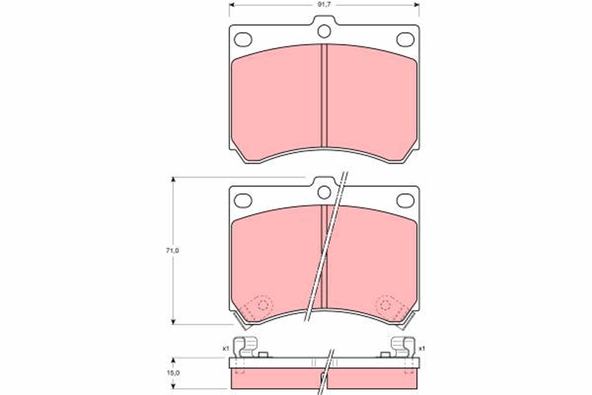 TRW Remblokset GDB1029