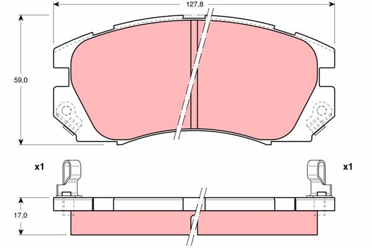 TRW Remblokset GDB1179