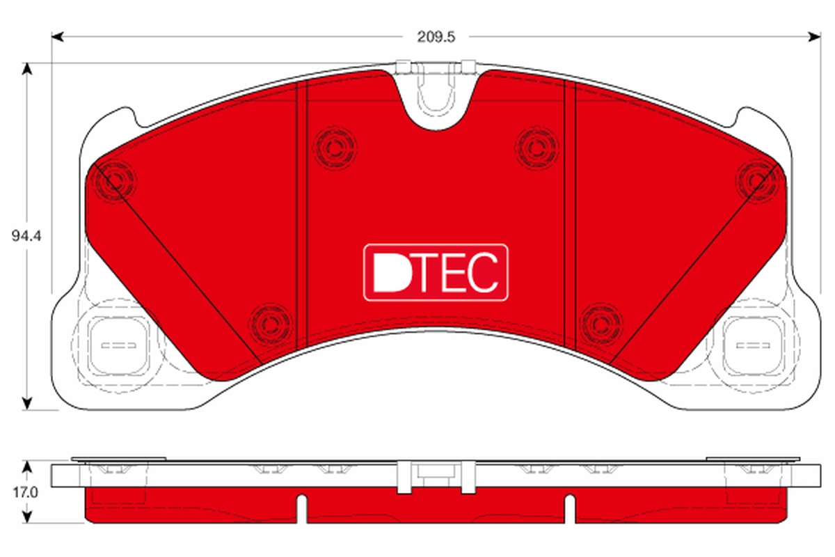 TRW Remblokset GDB1914DTE