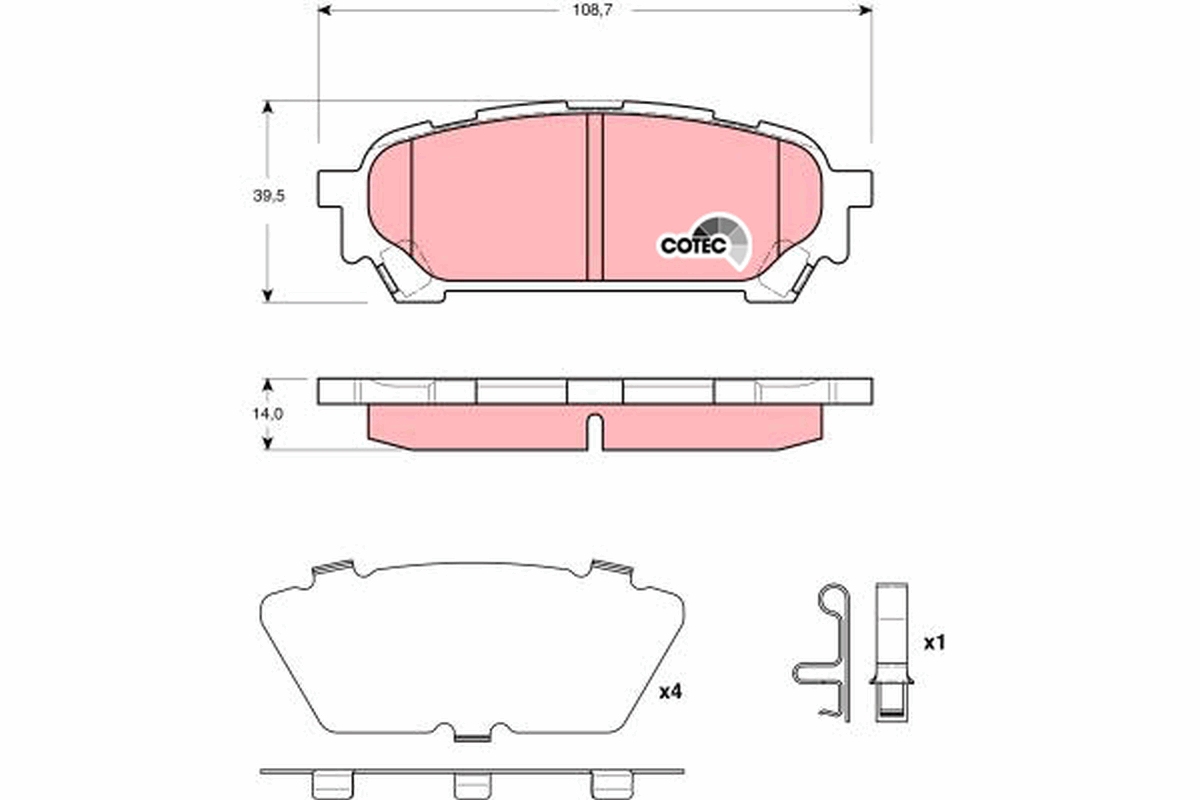 TRW Remblokset GDB3395