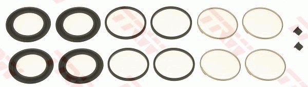 TRW Remklauw revisie SP2537