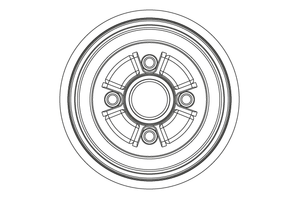 TRW Remtrommel DB5005