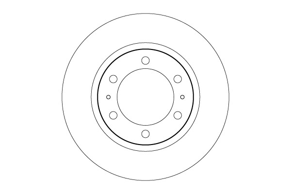 TRW Remschijf DF3934S