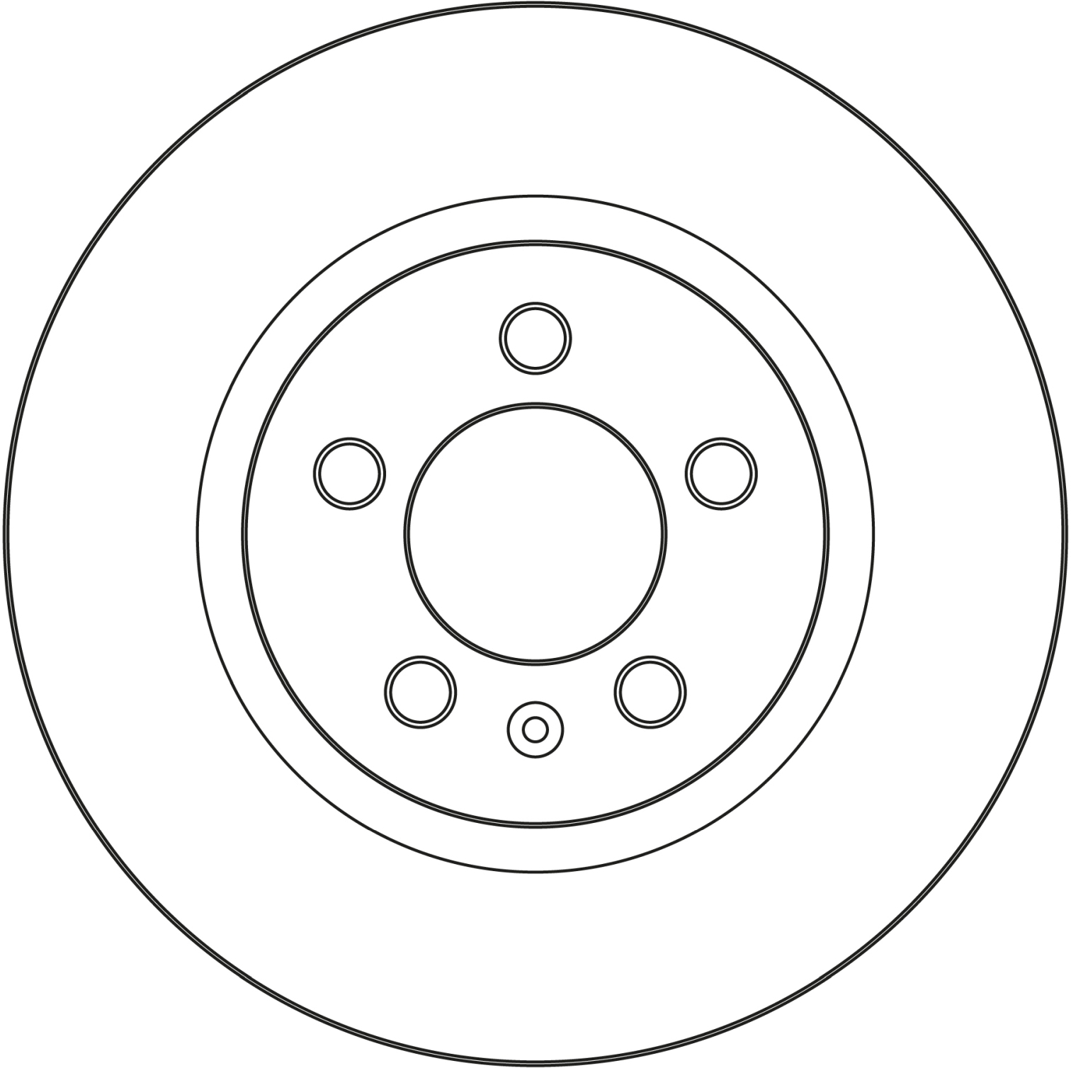 TRW Remschijf DF3946