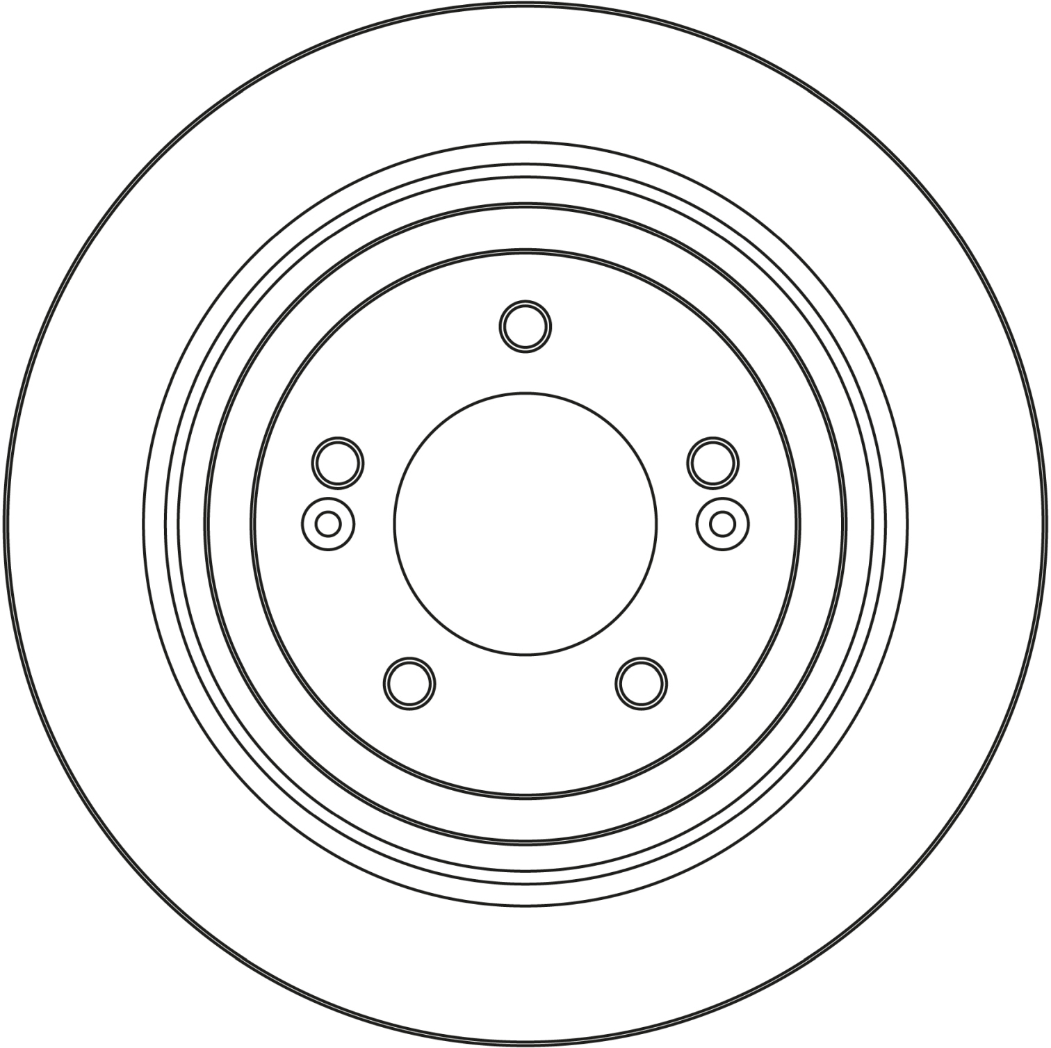 TRW Remschijf DF3955