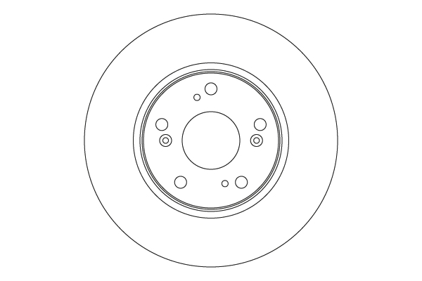 TRW Remschijf DF4610