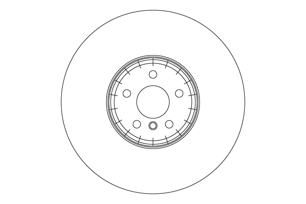 TRW Remschijf DF6639S
