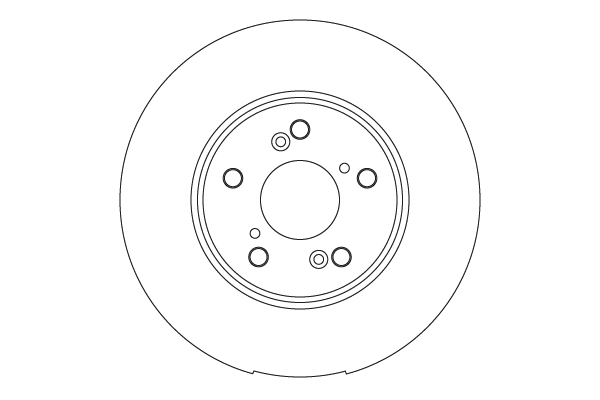 TRW Remschijf DF6762S