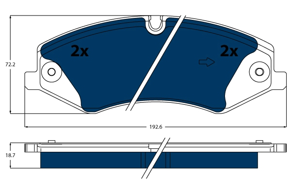 TRW Remblokset GDB1898BTE