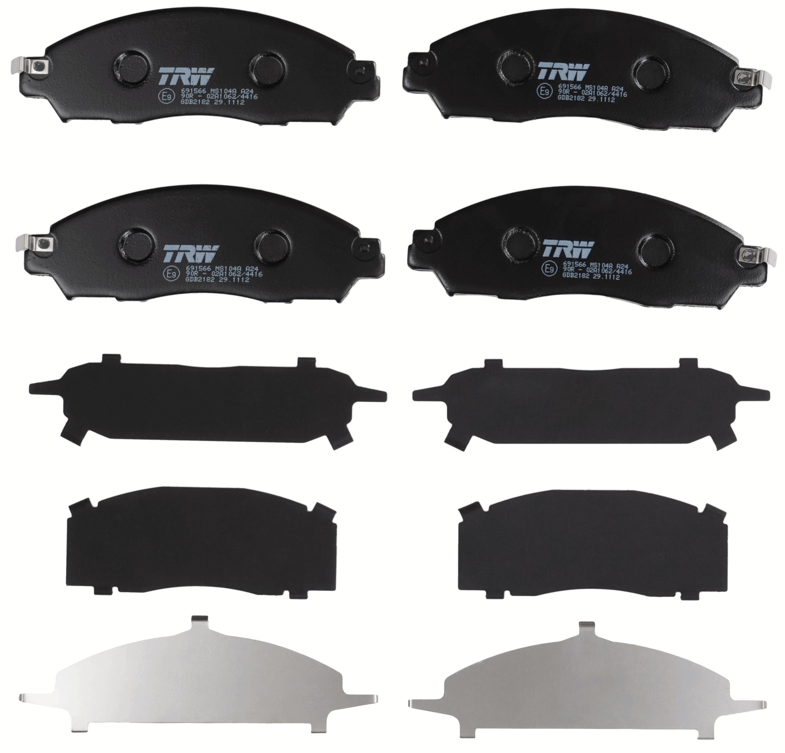 TRW Remblokset GDB2182