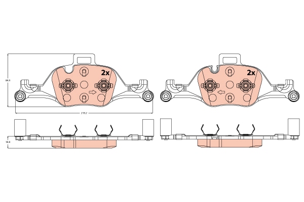 TRW Remblokset GDB2213