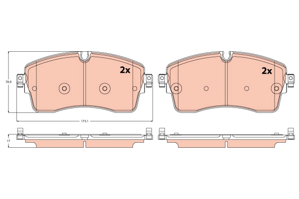 TRW Remblokset GDB2255