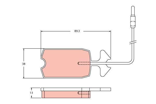 TRW Remblokkenset, schijfrem GDB2440