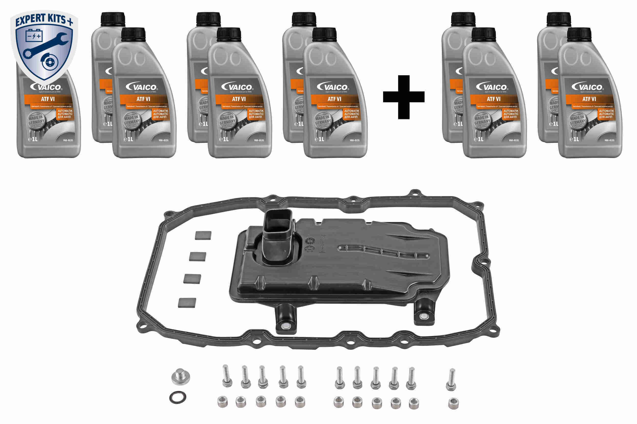 Vaico Onderd.set, olie verversen van automatische versnellingsbak V10-3222-XXL