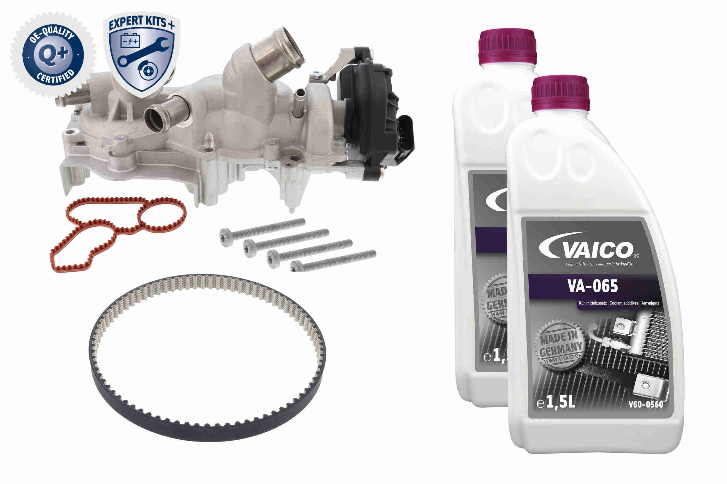 Vaico Waterpomp + distributieriem set V10-50114-XXL