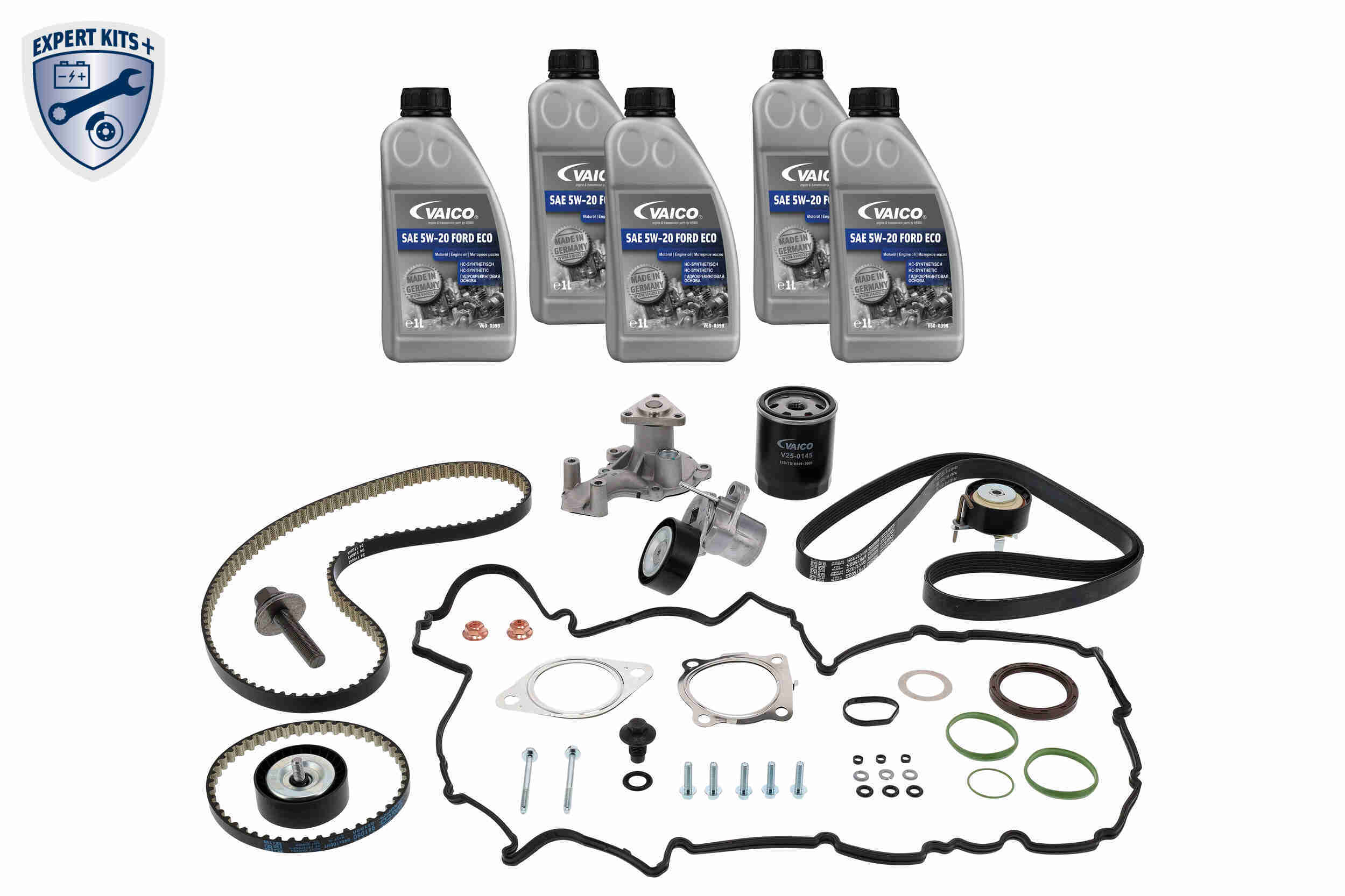 Vaico Waterpomp + distributieriem set V25-3148