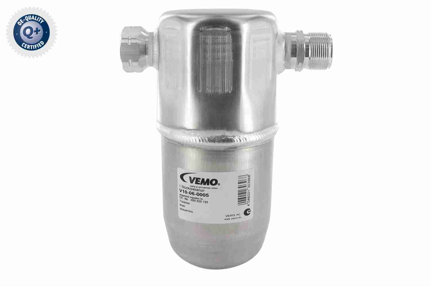 Vemo Airco droger/filter V10-06-0005