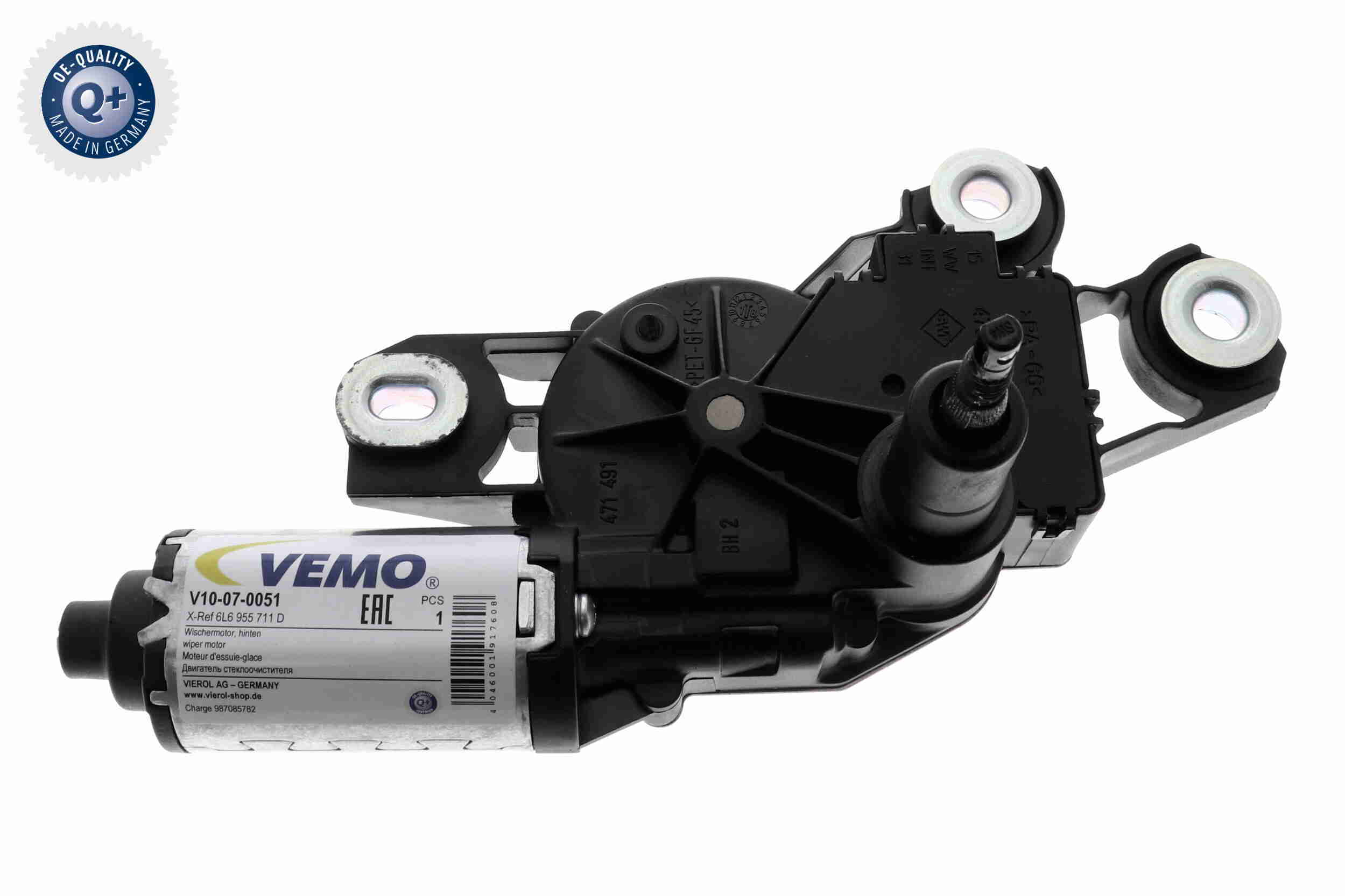 Vemo Ruitenwissermotor V10-07-0051