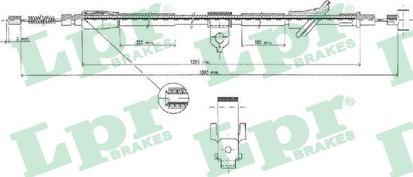 LPR Handremkabel C0529B