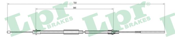 LPR Handremkabel C0650B