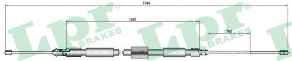 LPR Handremkabel C0714B