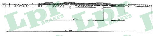 LPR Handremkabel C0802B