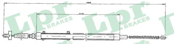 LPR Handremkabel C0903B