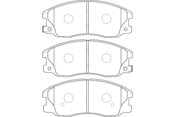 Kavo Parts Remblokset BP-1012