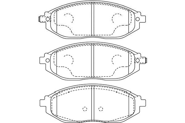 Kavo Parts Remblokset BP-1016