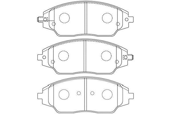 Kavo Parts Remblokset BP-1018