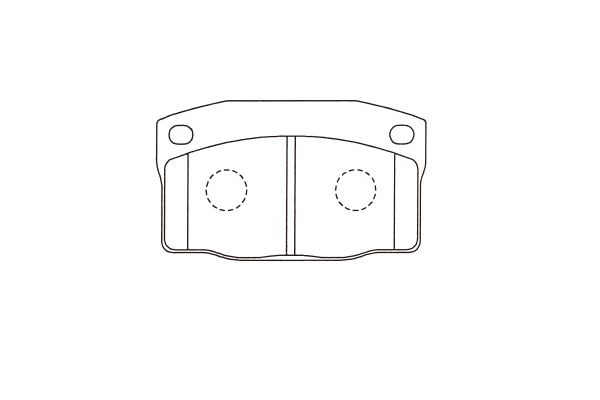 Kavo Parts Remblokset BP-1024