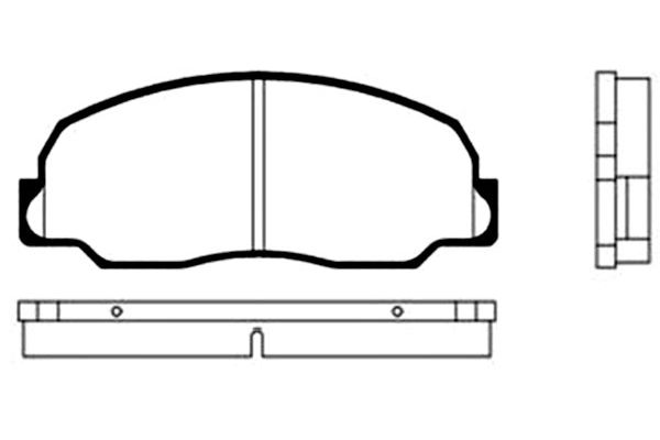 Kavo Parts Remblokset BP-1502